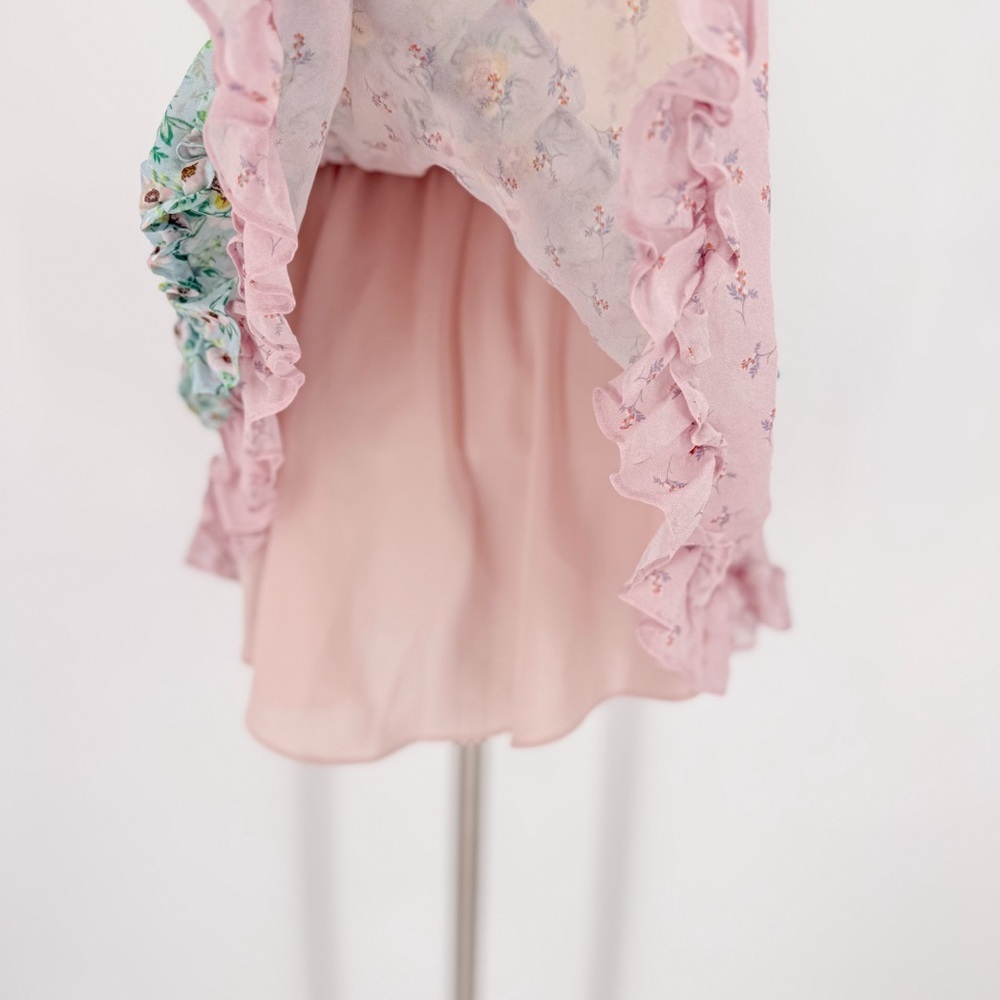 Yumi Kim Floral Mini Dress in Yellow, Blue, and Pink - Picture 8 of 10